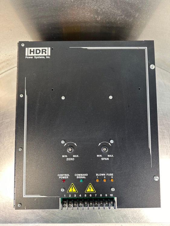 AMETEK ZF2-480-60-UB-01 SCR POWER CONTROLLER 3PH 480VAC/60A 60HZ 4-20MADC