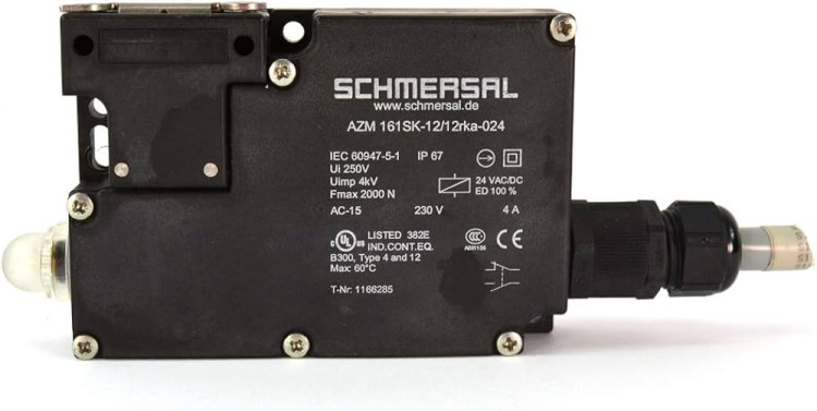SCHMERSAL AZM161SK-12/12RKA... SOLENOID LATCHING KEYED INTERLOCK - POWER-TO-LOCK, SCREW TERMINALS SCHMERSAL AZM161SK-12/12RKA... SOLENOID LATCHING KEYED INTERLOCK - POWER-TO-LOCK, SCREW TERMINALS