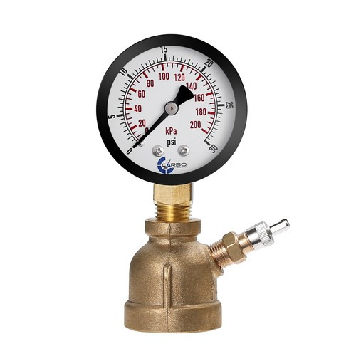 AMETEK 12106 PRESSURE GAUGE 0-30PSI 1/4NPT BOTTOM