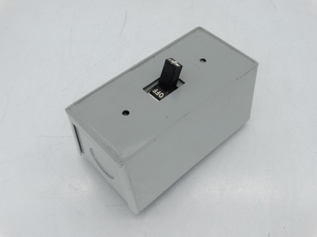 WESTINGHOUSE MST01SN  STARTER SWITCH MANUAL 1POLE W/NEMA-1 ENCLOSURE