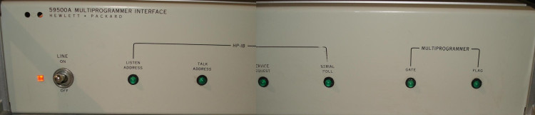 AGILENT 59500A PROGRAMMER AGILENT 59500A PROGRAMMER