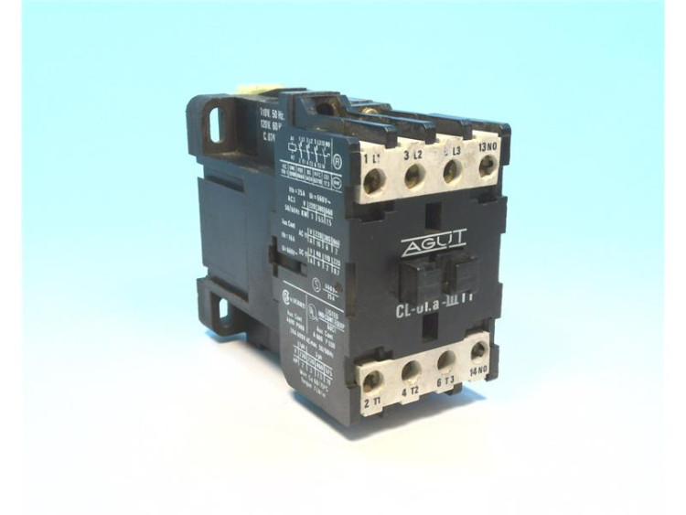 AGUT CL-01.A-3T1 CONTACTOR 3POLE 1NO 120VAC AGUT CL-01.A-3T1 CONTACTOR 3POLE 1NO 120VAC