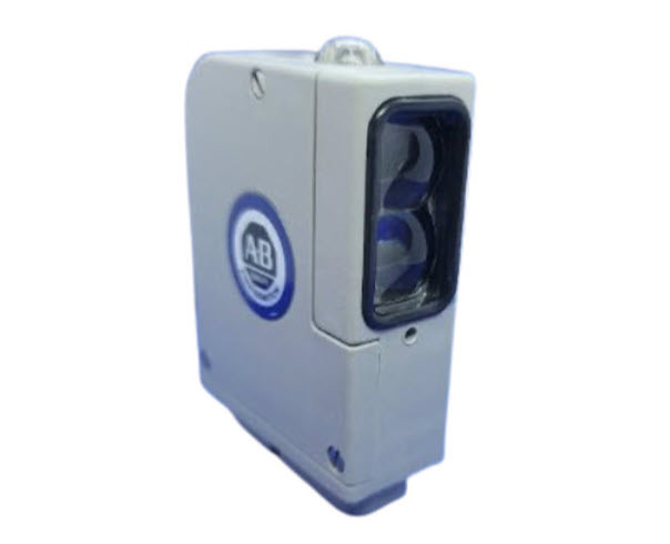 ALLEN BRADLEY 42DRF-5000 PHOTOELECTRIC SENSORS, BLUE LINE, VISIBLE RED GLASS FIBER OPTIC/FIXED FOCUS/WIDE ANGLE DIFFUSE, LIGHT /DARK SELECTABLE, PNP/NPN