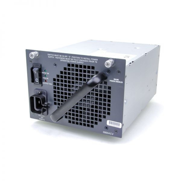 Catalyst 4500 2800W AC Power Supply (Data and PoE)