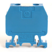 ALLEN BRADLEY 1492-HM3VT FINGER-SAFE SINGLE CIRCUIT HIGH DENSITY BLOCK, MULTI-RAIL MOUNT, 22 - 8 AWG, VIOLET,