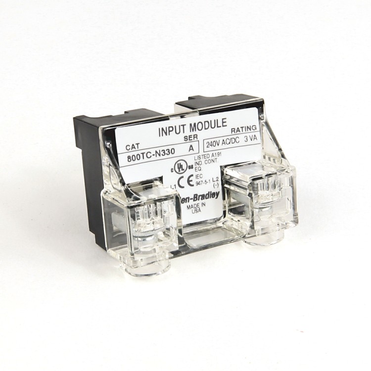 ALLEN BRADLEY 800TC-N330 30MM FULL VOLTAGE MODULE 800T PB ALLEN BRADLEY 800TC-N330 30MM FULL VOLTAGE MODULE 800T PB