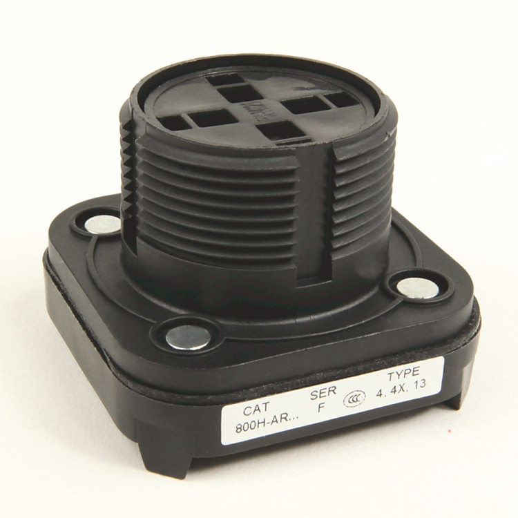 ALLEN BRADLEY 800H-AR9D1 30.5MM TYPE 4/4X/13 MOM. CONTACT PB, NON-ILLUM., YELLOW, FLUSH HD, 1 NO ALLEN BRADLEY 800H-AR9D1 30.5MM TYPE 4/4X/13 MOM. CONTACT PB, NON-ILLUM., YELLOW, FLUSH HD, 1 NO