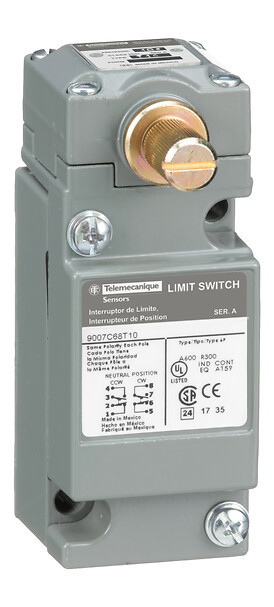 GROUPE SCHNEIDER 9007-C68T10 LIMIT SWITCH 600V 10AMP C +OPTIONS GROUPE SCHNEIDER 9007-C68T10 LIMIT SWITCH 600V 10AMP C +OPTIONS