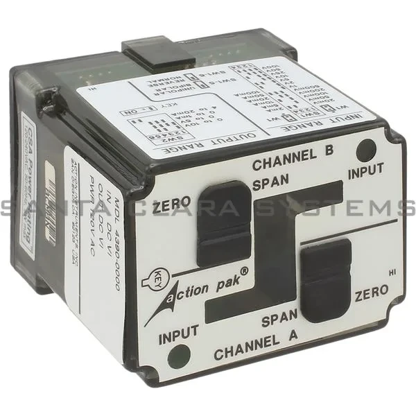 ACTION INSTRUMENTS 4390-0000-1 SIGNAL CONDITIONER 2CHANNEL 120VAC ACTION INSTRUMENTS 4390-0000-1 SIGNAL CONDITIONER 2CHANNEL 120VAC
