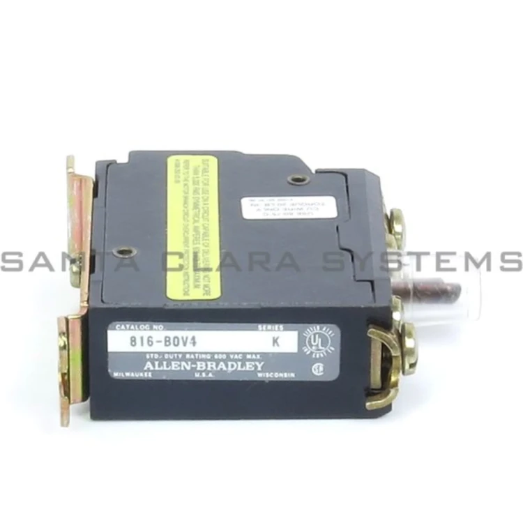 ALLEN BRADLEY 816-BOV4 OVERLOAD RELAY 600VAC MAX ALLEN BRADLEY 816-BOV4 OVERLOAD RELAY 600VAC MAX