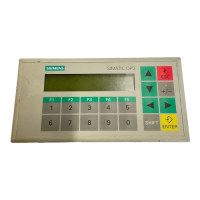 SIEMENS 6AV3-503-1DB10 OPERATOR INTERFACE PANEL W/ CABLE 24VDC 160MA