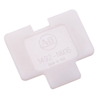 ALLEN BRADLEY 1492-NM16 END BARRIER FOR TERMINAL BLOCK