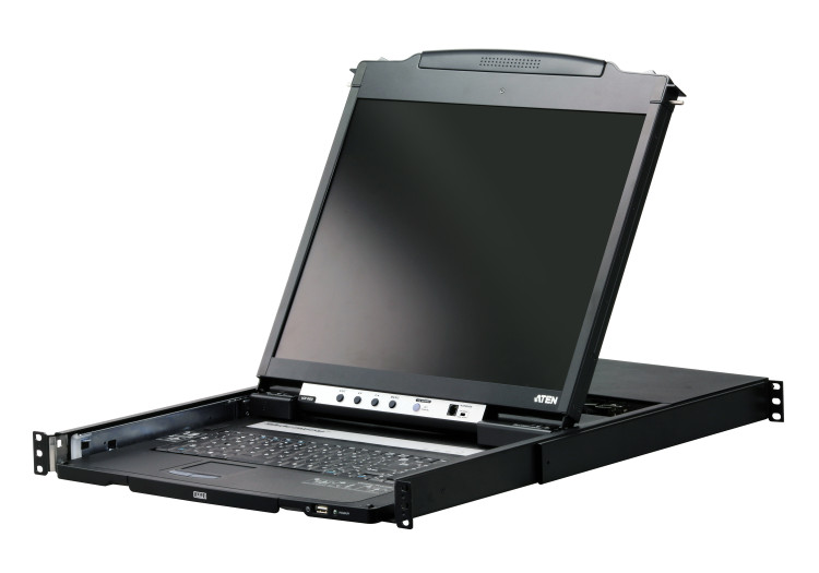 KVM-оборудование ATEN 16P Dual RAIL LCD KVM-оборудование ATEN 16P Dual RAIL LCD