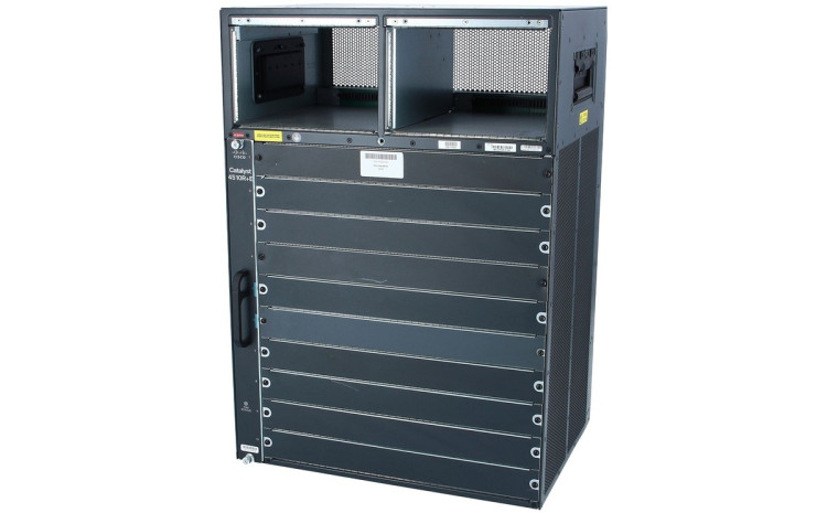 Cat4500 E-Series 10-Slot Chassis, fan, no ps,Red Sup Capable
