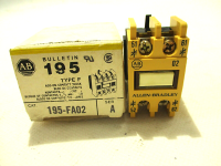 ALLEN BRADLEY 195-FA02 AUXILIARY CONTACT KIT FOR CONTACTOR