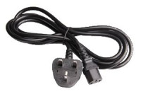 AC Power Cord (UK), C13, BS 1363, 2.5m