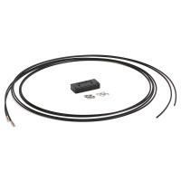 ALLEN BRADLEY 43GT-TTC20SL PHOTOELECTRIC SENSORS, GLASS FIBER OPTIC CABLE, THREADED TRANSMITTED BEAM FOR LARGE APERTURE SENSORS (4.6 MM/0.187 IN), BRASS/ST ST SENSING TIP, DIA. 2.3 MM, ST ST SHEATHING