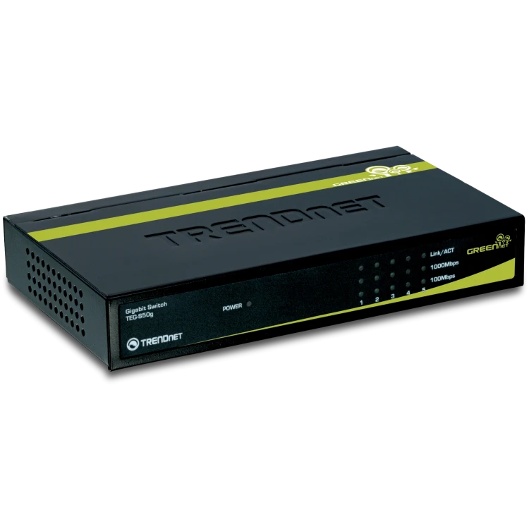 Коммутатор TRENDnet TEG-S50G 5-портовый
