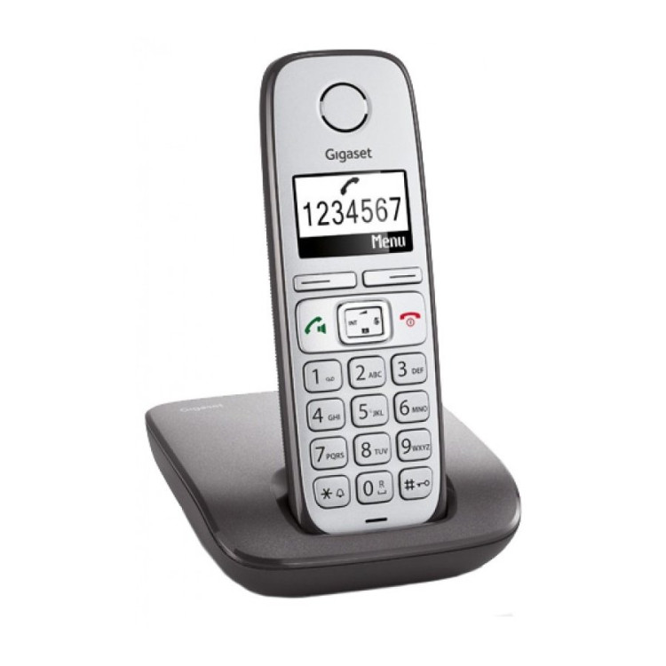 Телефон Dect Gigaset E310 серебристый Телефон Dect Gigaset E310 серебристый