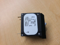 AIRPAX IEGBX1172200M3V CIRCUIT BREAKER, HYD-MAG, 1P, 250V, 20A; INPUT VOLTAGE VAC:250V; NO. OF POLES:1; CURRENT RATING:20A; INTERRUPTING CAPACITY:7.5KA; DIELECTRIC STRENGTH: