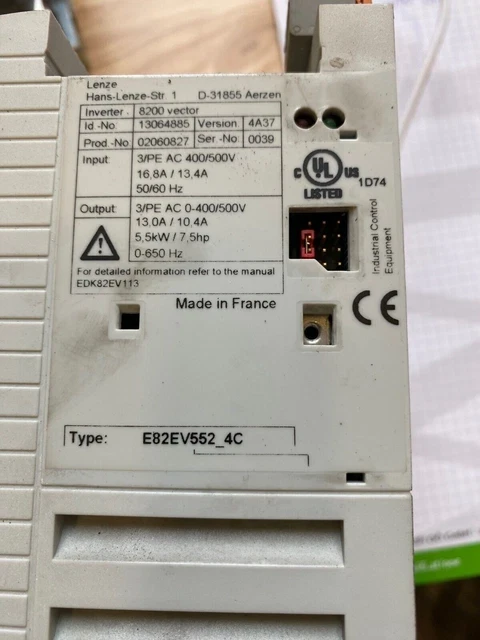 ALLEN BRADLEY 1305-AA04A-HA2 DRIVE 1HP 0.75KW 4.5AMP 200-230VAC NEMA1 ALLEN BRADLEY 1305-AA04A-HA2 DRIVE 1HP 0.75KW 4.5AMP 200-230VAC NEMA1