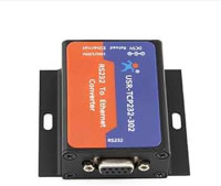 2 port RS232 to Ethernet(10M/100M), DC5V, wall mounting
