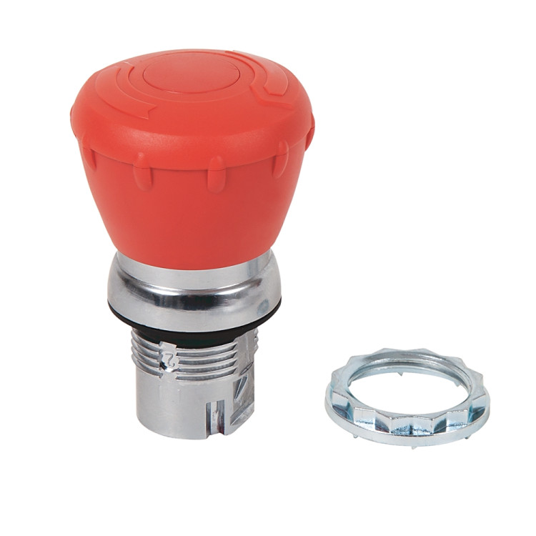 ALLEN BRADLEY 800FM-MT44PX11 800F NON-ILLUMINATED MUSHROOM OPERATORS, TWIST TO RELEASE, 40MM, ROUND METAL (TYPE 4/13, IP66), RED, , PLASTIC LATCH MOUNT, 1 N.O. CONTACT(S), 1 N.C. ALLEN BRADLEY 800FM-MT44PX11 800F NON-ILLUMINATED MUSHROOM OPERATORS, TWIST TO RELEASE, 40MM, ROUND METAL (TYPE 4/13, IP66), RED, , PLASTIC LATCH MOUNT, 1 N.O. CONTACT(S), 1 N.C.