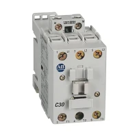 ALLEN BRADLEY 100-C30A10 CONTACTOR, IEC, 30A, 240V 60HZ, SINGLE PACK