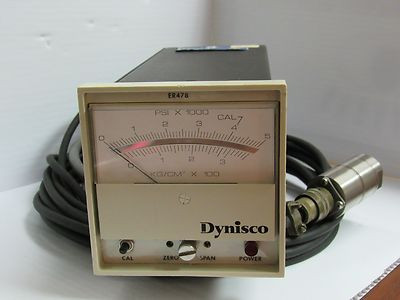 DYNISCO ER478 PRESSURE INDICATOR/CONTROLLER DYNISCO ER478 PRESSURE INDICATOR/CONTROLLER