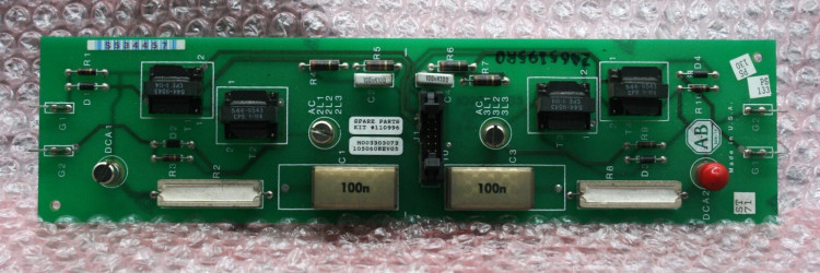 ALLEN BRADLEY 1395-110996 ARMATURE PULSE BOARD
