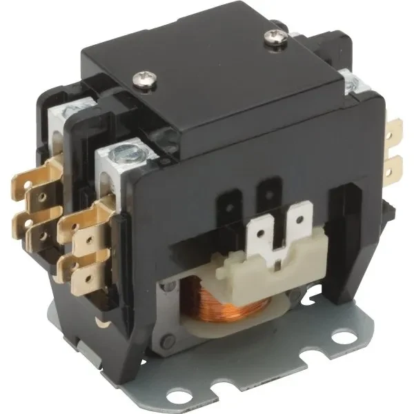 CONTACTOR, SCREW TERMINALS, 4KW/400V, COIL 2 TERMINALS, COIL TERMINALS AT LINE SIDE, CONTROL VOLTAGE 24V DC WITH DIODE, 3 N.O. + 1 N.C. MAIN POLES, SINGEL PACK