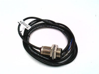 ALLEN BRADLEY 872C-DH5CN18-E2 PROXIMITY SENSOR, 3-WIRE DC, SHORT BARREL, 18MM DIAMETER, TUBULAR:NICKEL PLATED BRASS, SHORT, 5MM SENSING DISTANCE, SHIELDED, N.C., SINK (NPN) OUTPUT,