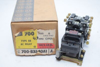 ALLEN BRADLEY 700-BXL640A1 CONTROL RELAY10AMP 6NO/4NC 600VAC