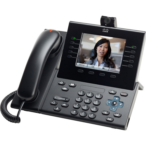 Cisco UC Phone 9951, Charcoal, Arabic keypad, Std HS, Camera
