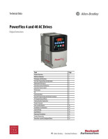 ALLEN BRADLEY 22B-V6P0N104 AC DRIVE POWERFLEX 40, 115V, 1PH, 6.0A, 1, 1KW, IP20, FRAME C