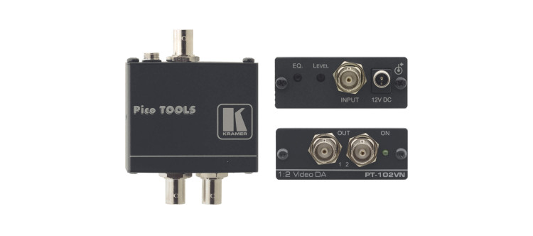 KRAMER COMPOSITE VIDEO DISTRIBUTION AMP 1:2 KRAMER COMPOSITE VIDEO DISTRIBUTION AMP 1:2