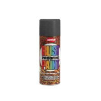 AERVOE INDUSTRIES 344 (PRICE/CN, 6CN/CA) 16 OZ SATIN BLACK RUST PROOF PAINT