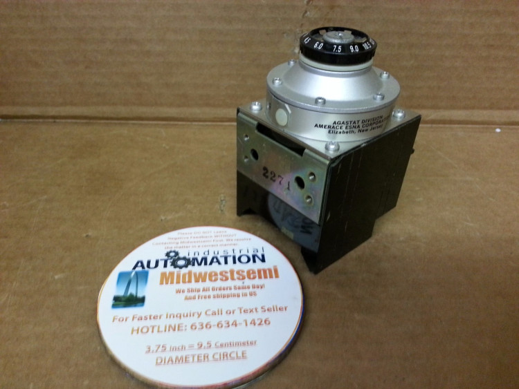 AGASTAT 2412MD TIMING RELAY ON-DELAY DPDT 28VDC 5-50 SECONDS