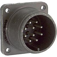 AMPHENOL MS3106F-181-S CIRCULAR CONNECTOR RCPT SIZE 18, 10POS, CABLE; CONNECTOR TYPE:CIRCULAR MILITARY; CONNECTOR BODY MATERIAL:ALUMINIUM ALLOY; GENDER:RECEPTACLE; CONTACT G