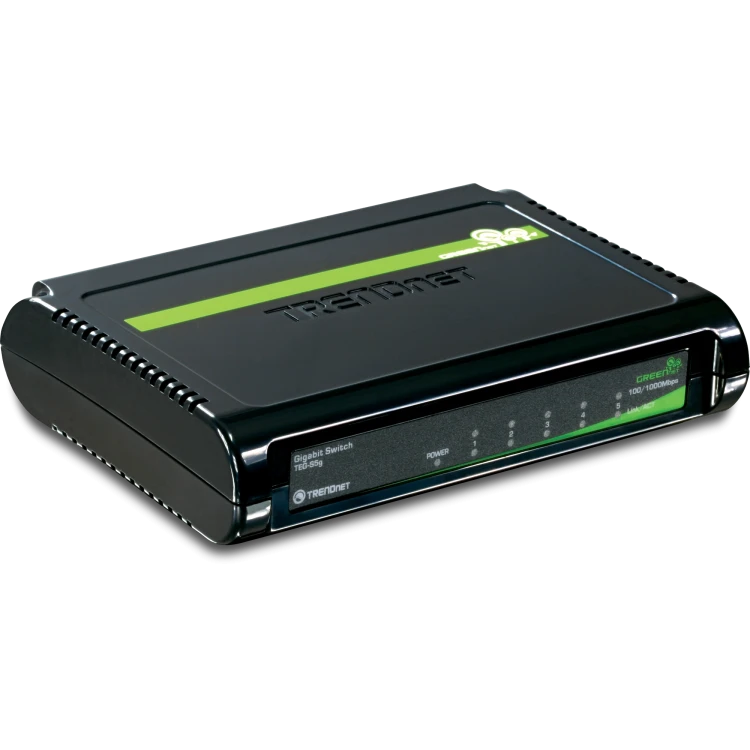 Коммутатор TRENDNET TEG-S5g, 5-Port Коммутатор TRENDNET TEG-S5g, 5-Port