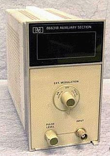 AGILENT 86631B MODULE PLUG IN EXTERNAL AM AND PULSE MODULATION AGILENT 86631B MODULE PLUG IN EXTERNAL AM AND PULSE MODULATION