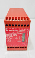 ALLEN BRADLEY 440R-C23017 MSR6R TSAFETY MONITORING RELAY 24V AC DC INPUTS 1NC OR 2NCSAFETY OUTPUTS 3NO AUXILIARY OUTPUTS 1NC FIXED TERMINALS 455MM HOUSING