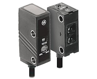 ALLEN BRADLEY 42KB-T2LPSR-A2 PHOTOELECTRIC SENSORS, MICRO RECTANGULAR, TRANSMITTED BEAM, DC, PNP, SENSING RANGE 10 M, 12 - 24 VDC, PNP, LIGHT OR DARK, SIDE VIEW, CABLE 2 M