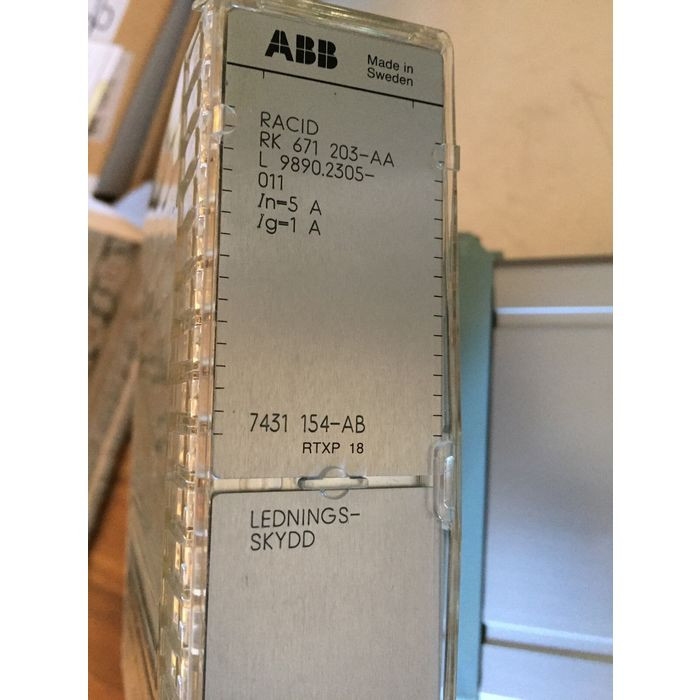 ABB RK671003AA MODULE RACID OVERCURRENT PROTECTION