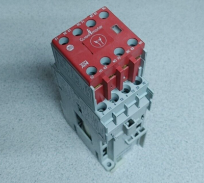 ALLEN BRADLEY 100S-C23DJ05C SAFETY CONTACTOR, SCREW TERMINALS, 11KW/400V, COIL 2 TERMINALS, COIL TERMINALS AT LINE SIDE, CONTROL VOLTAGE 24V DC WITH DIODE, 5 N.C. AUXILIARY CONTACT, SINGEL PACK