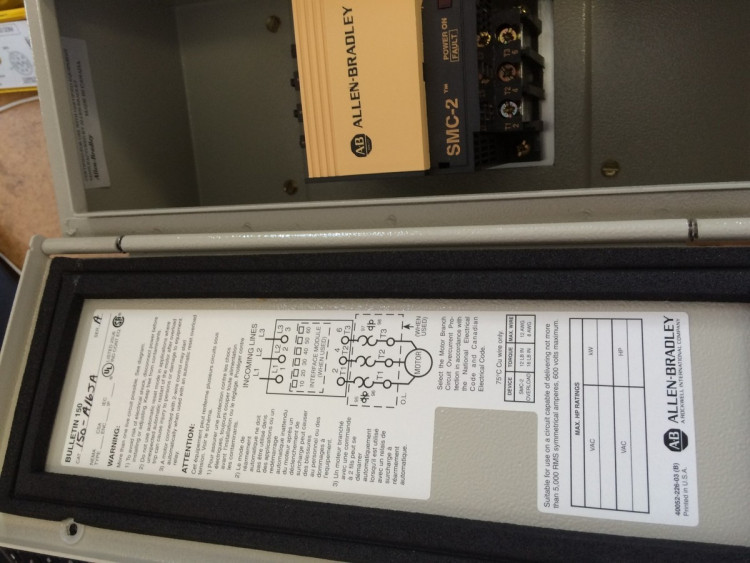 ALLEN BRADLEY 150-A16JA NON-COMBINATION SMC-2, IP54 - NEMA TYPE 12 ENCLOSURE, 16A, 230V AC 50/60HZ ALLEN BRADLEY 150-A16JA NON-COMBINATION SMC-2, IP54 - NEMA TYPE 12 ENCLOSURE, 16A, 230V AC 50/60HZ