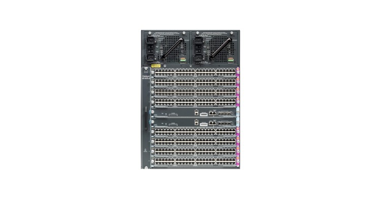 4510-E Chassis, TwoWS-X4648-RJ45V+E, Sup6-E 4510-E Chassis, TwoWS-X4648-RJ45V+E, Sup6-E