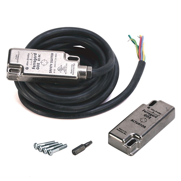 ALLEN BRADLEY 440N-G02112 FERROGARD 2 GD2 STAINLESS STEEL SWITCHES AND ACTUATORSAFETY CONTACTS 1NC AUXILIARY CONTACTS 1NO 250 V AC 2A 3M PVC CABLE ALLEN BRADLEY 440N-G02112 FERROGARD 2 GD2 STAINLESS STEEL SWITCHES AND ACTUATORSAFETY CONTACTS 1NC AUXILIARY CONTACTS 1NO 250 V AC 2A 3M PVC CABLE