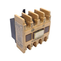ALLEN BRADLEY 195-FA22 AUXILIARY CONTACT 2NO/2NC FRONT MOUNT