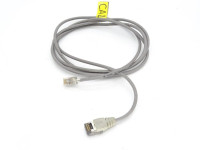 ALLEN BRADLEY 1747-C10 REPLACEMENT CABLE FOR PROCESSOR TO PERIPHERAL PROGRAMMING/COMMUNICATION, 6 FT/1.8 M